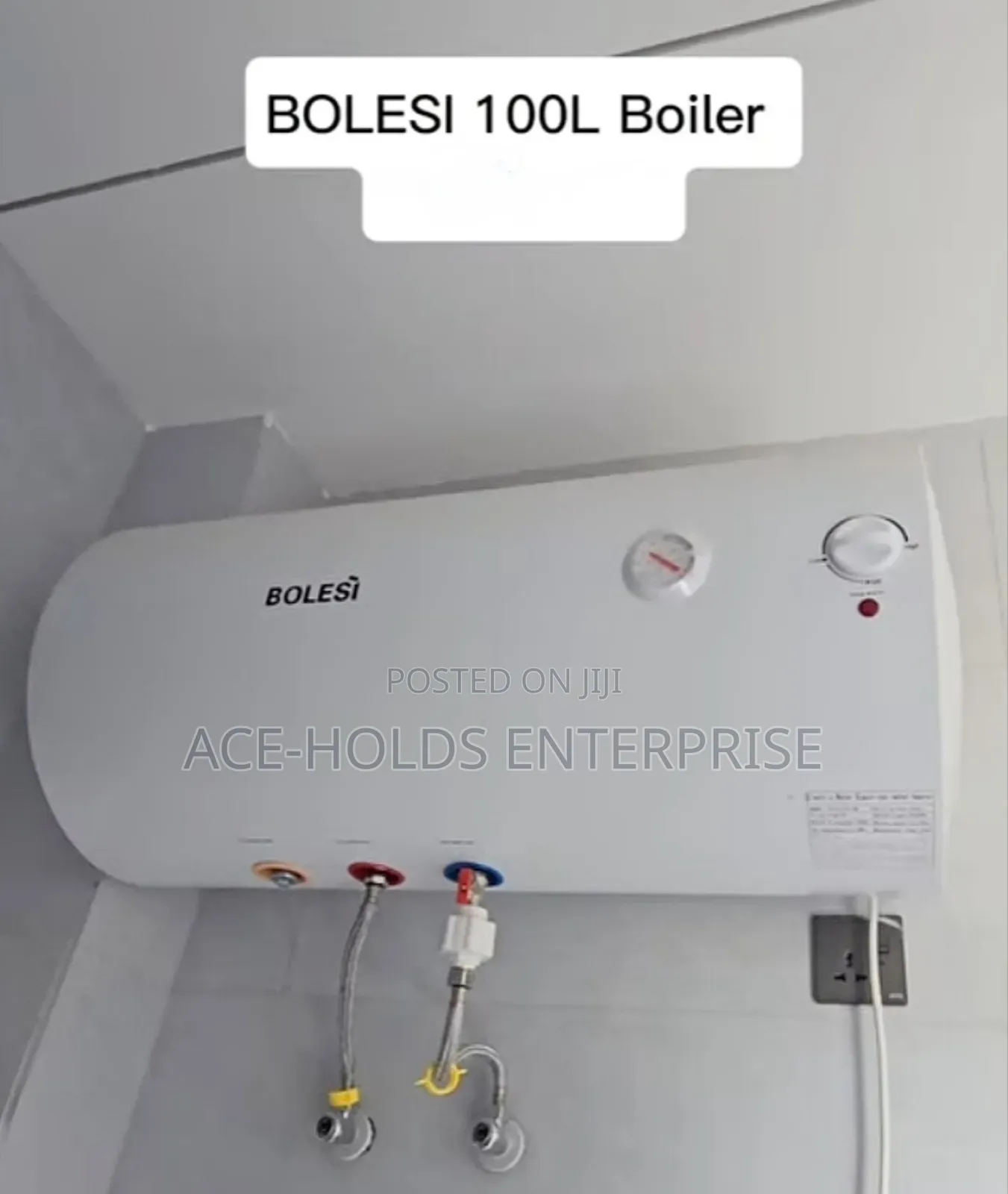 Bolesi 100L Water Storage Heater – Reliable Hot Water for Your Home