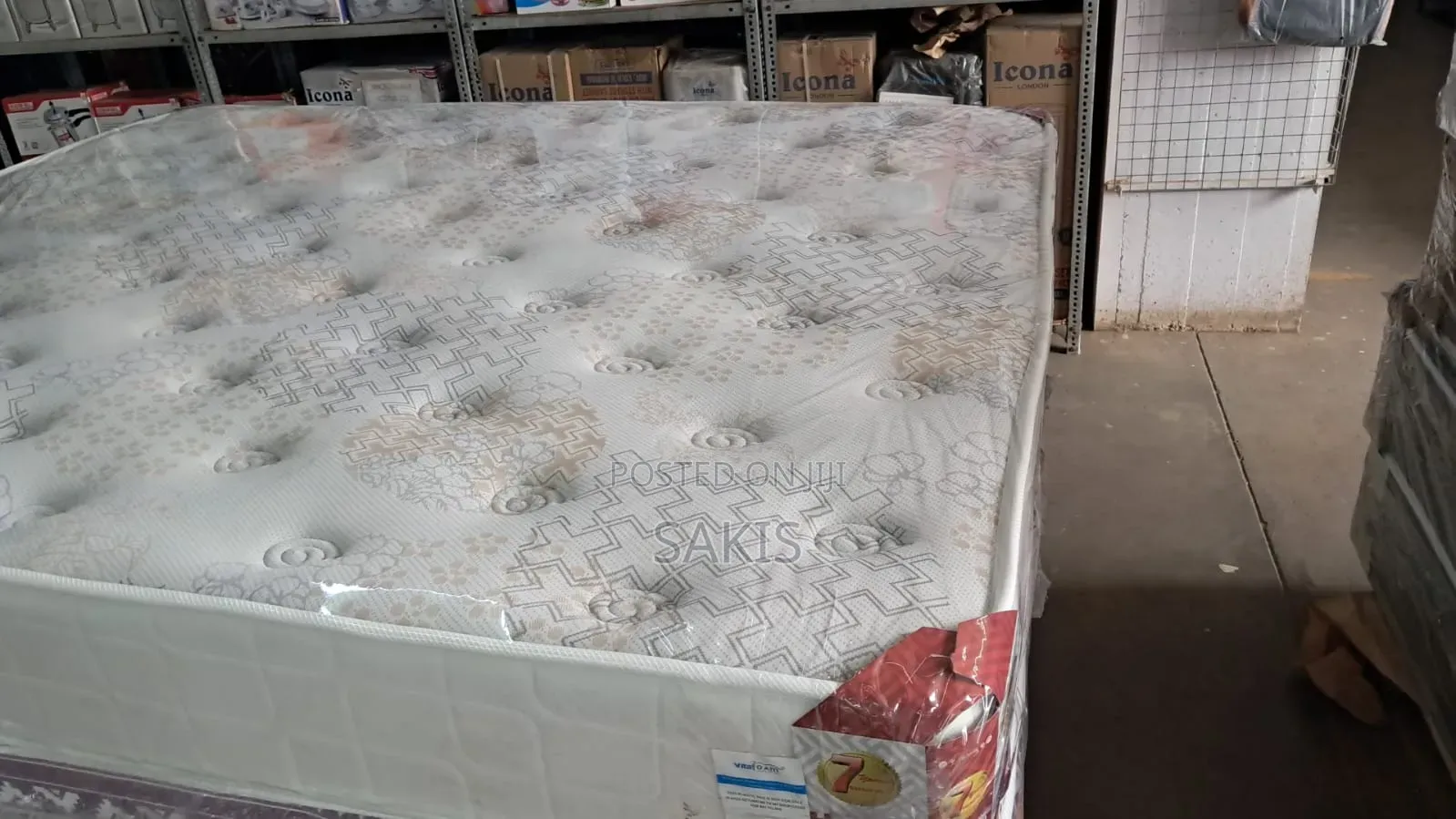Vitafoam Original 5 X 6 Heavy Duty Quilted Mattresses - 7yr Warranty!