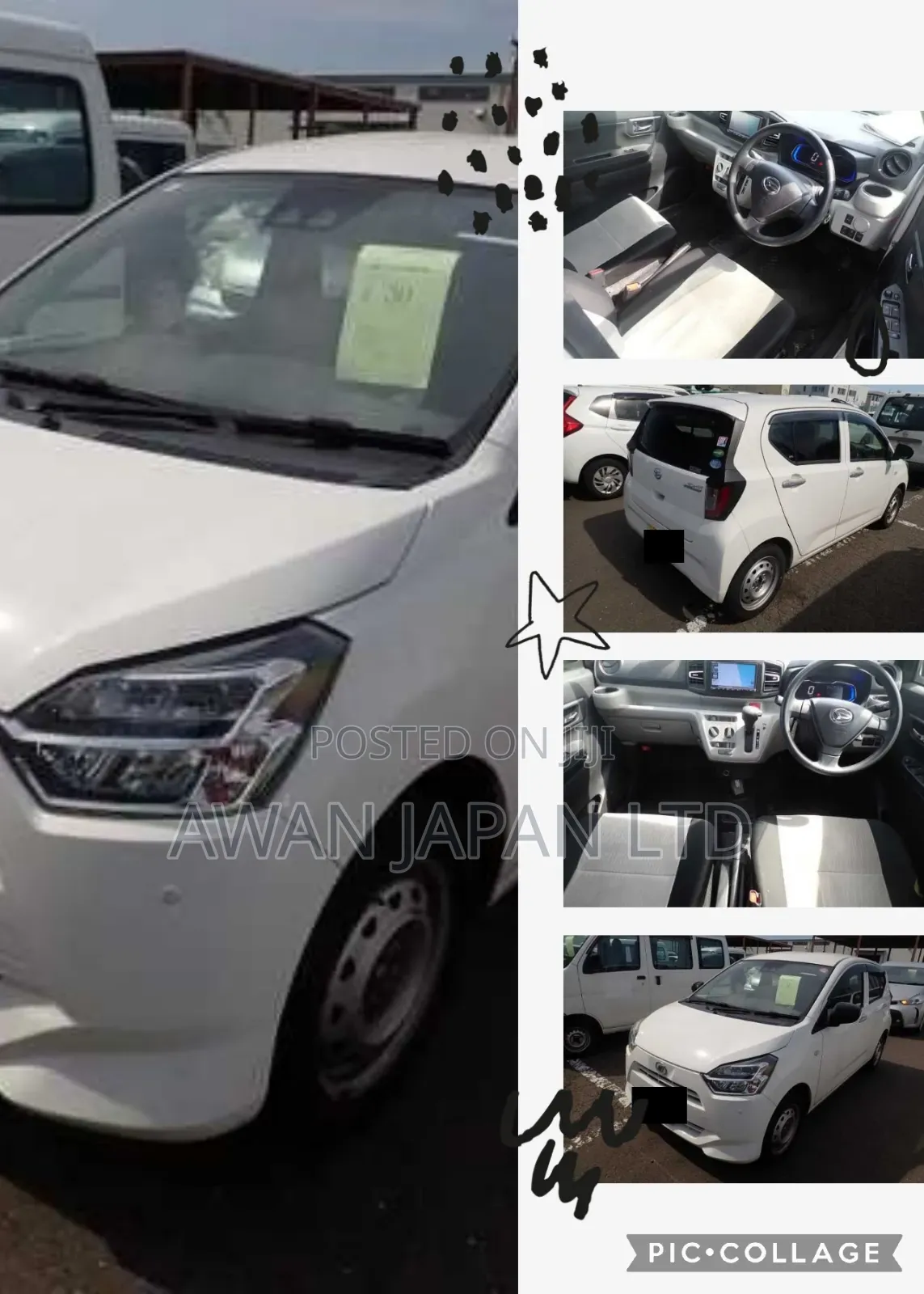 Daihatsu Mira 2020 White