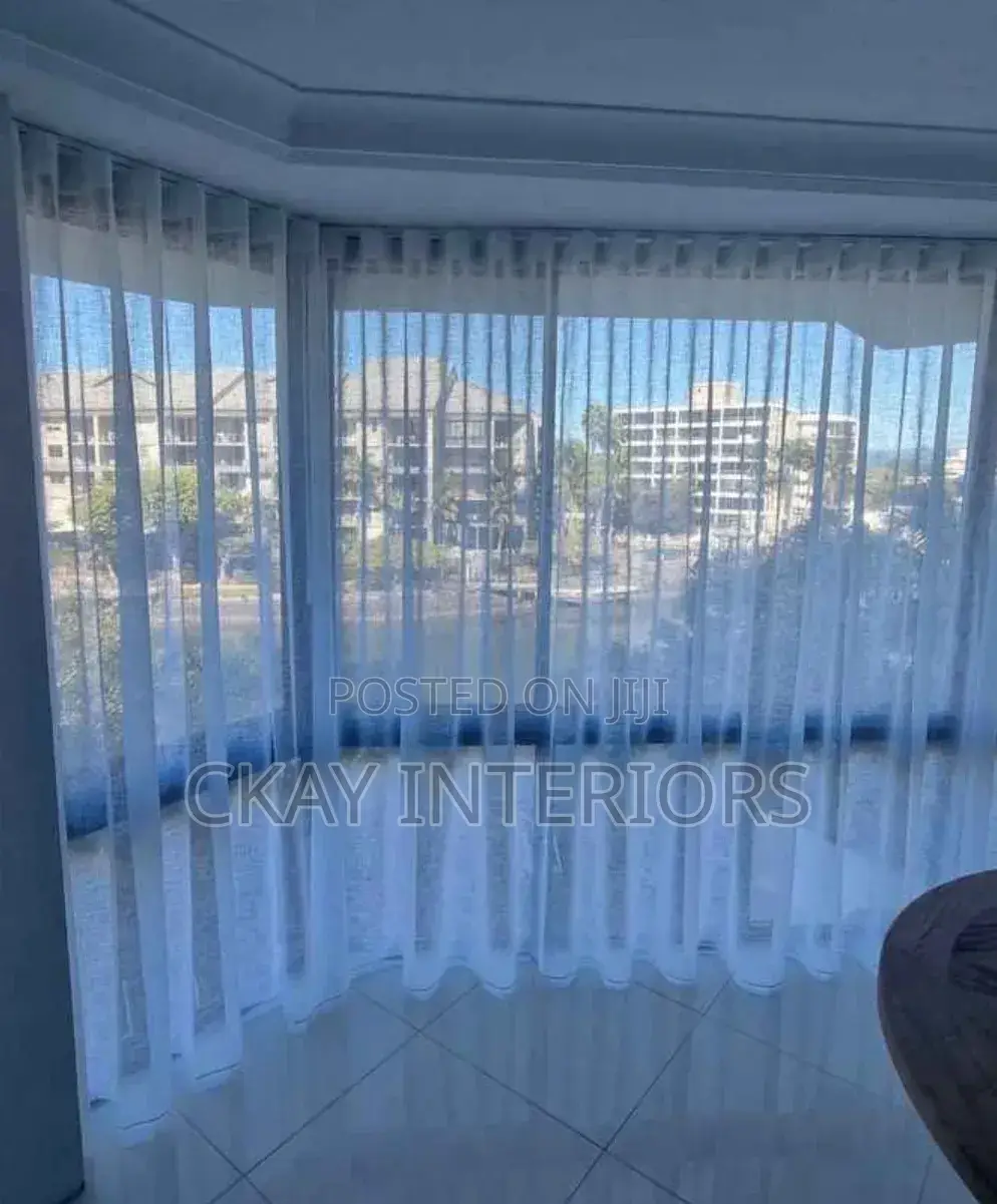 Let the Light Flow Beautifully With White Window Sheers