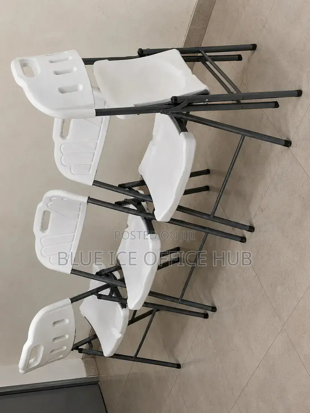 White Folding Event, Conference & Training Chair