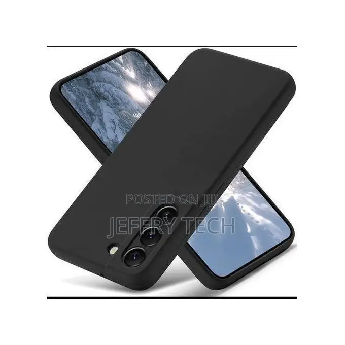 Samsung Galaxy S21plus Silicone Back Case - Black