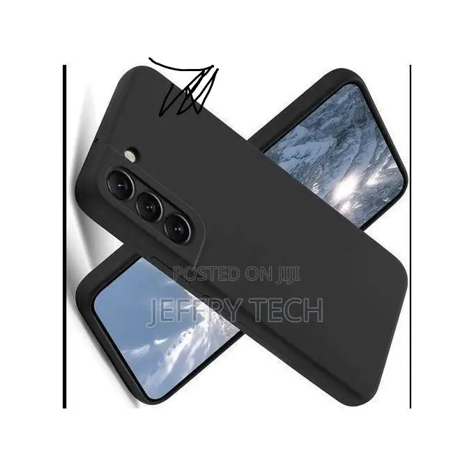 Samsung Galaxy S21plus Silicone Back Case - Black