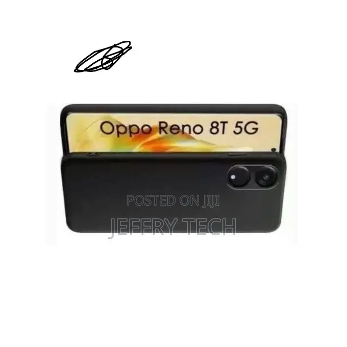 Silicon Back Case for Oppo Reno 8t 5g - Black
