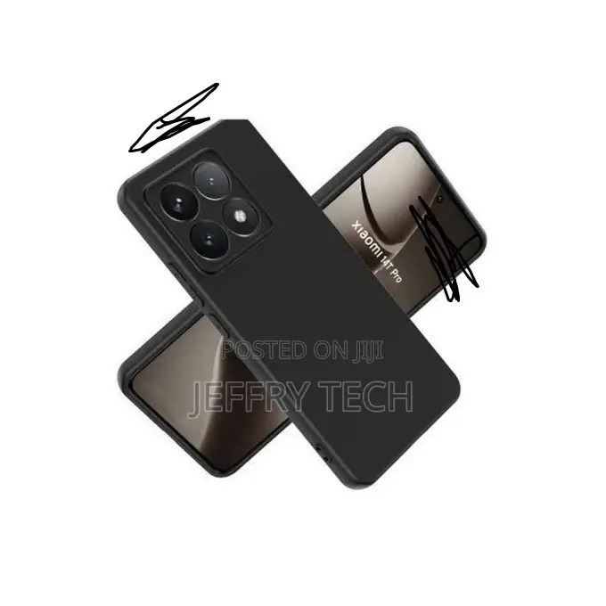 Silicon Back Case for Xiaomi 14t / Xiaomi 14t Pro - Black