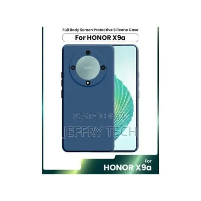 Silicon Back Case for Huawei Honor X9a 5g - Blue