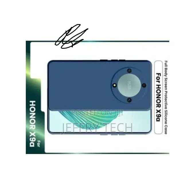 Silicon Back Case for Huawei Honor X9a 5g - Blue