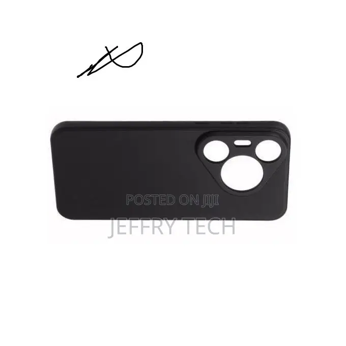 Silicon Back Case for Huawei Pura 70 - Black