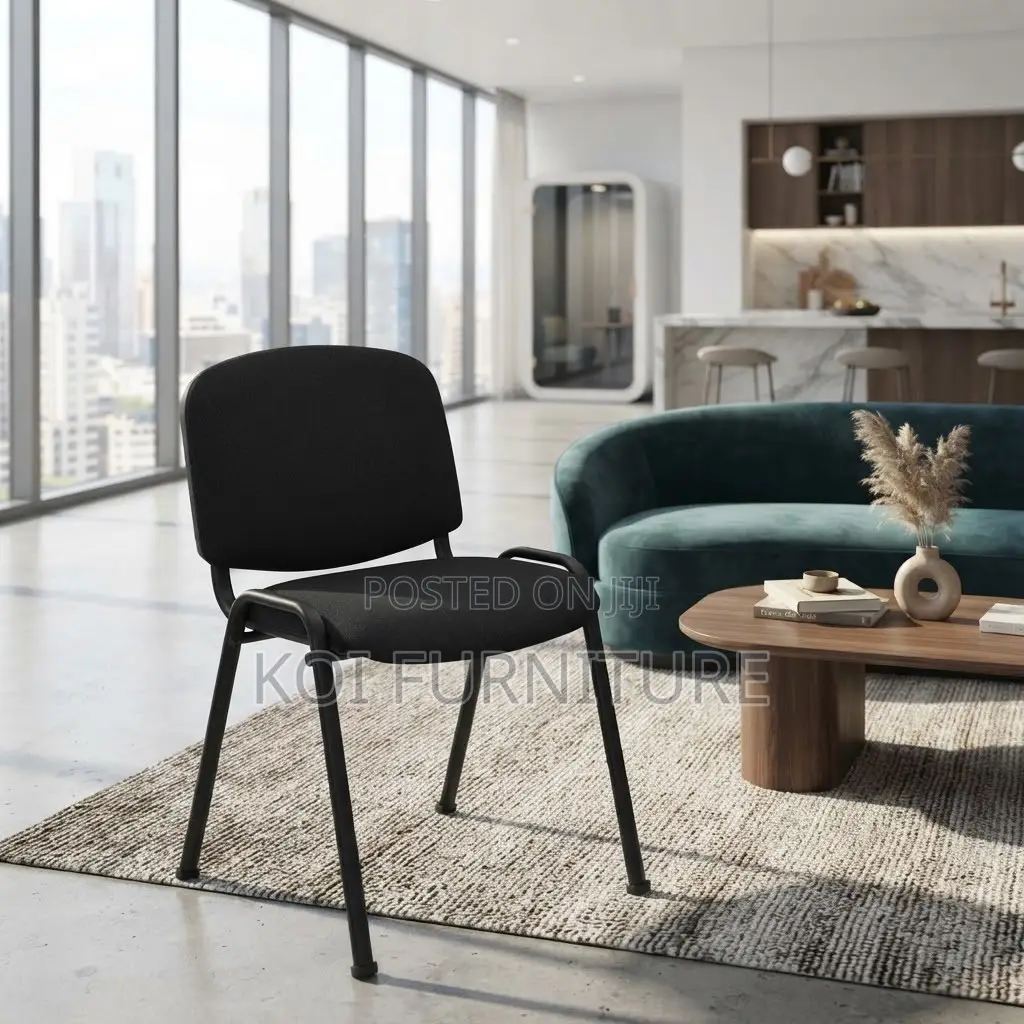 Office Chairs; Armless Tosca Fabric Reception Visitors Chair