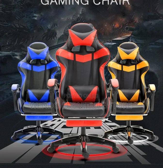 Office Chairs; Adjustable Leather Office Studio Seat