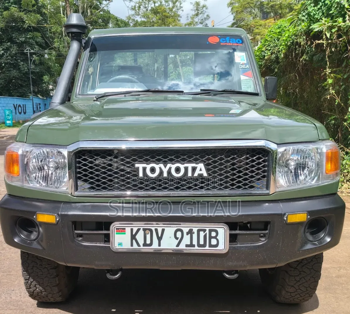 Toyota Land Cruiser 2008 Green
