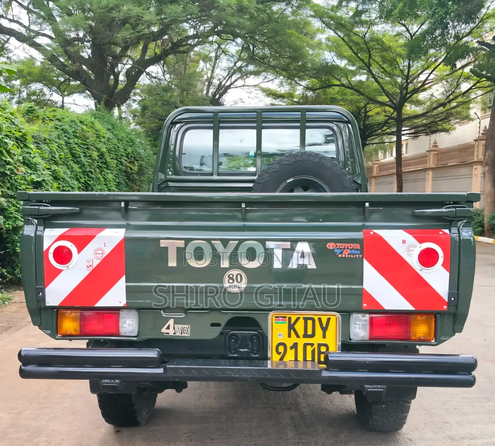 Toyota Land Cruiser 2008 Green