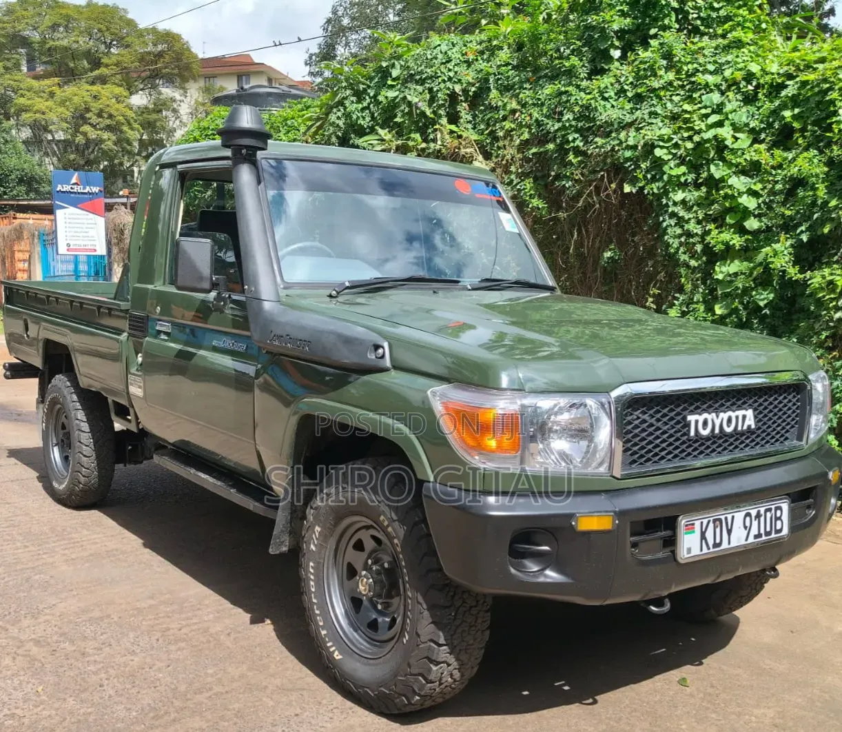 Toyota Land Cruiser 2008 Green