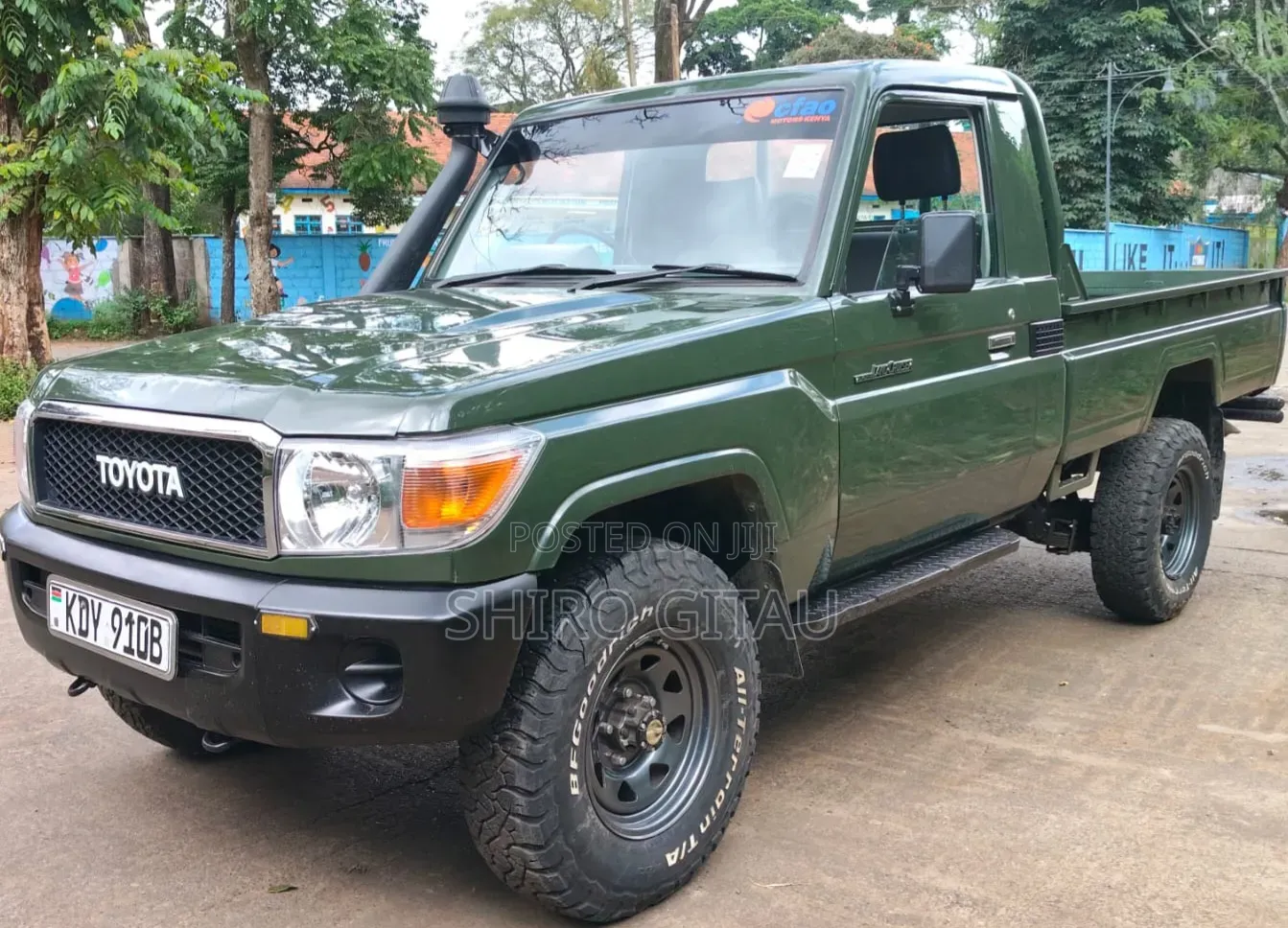 Toyota Land Cruiser 2008 Green
