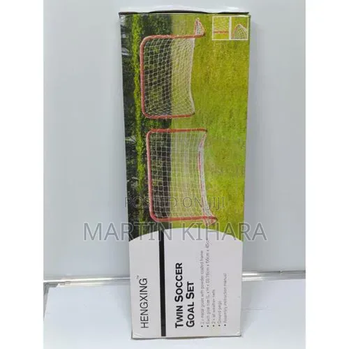 Twin Soccer Goal Post Set