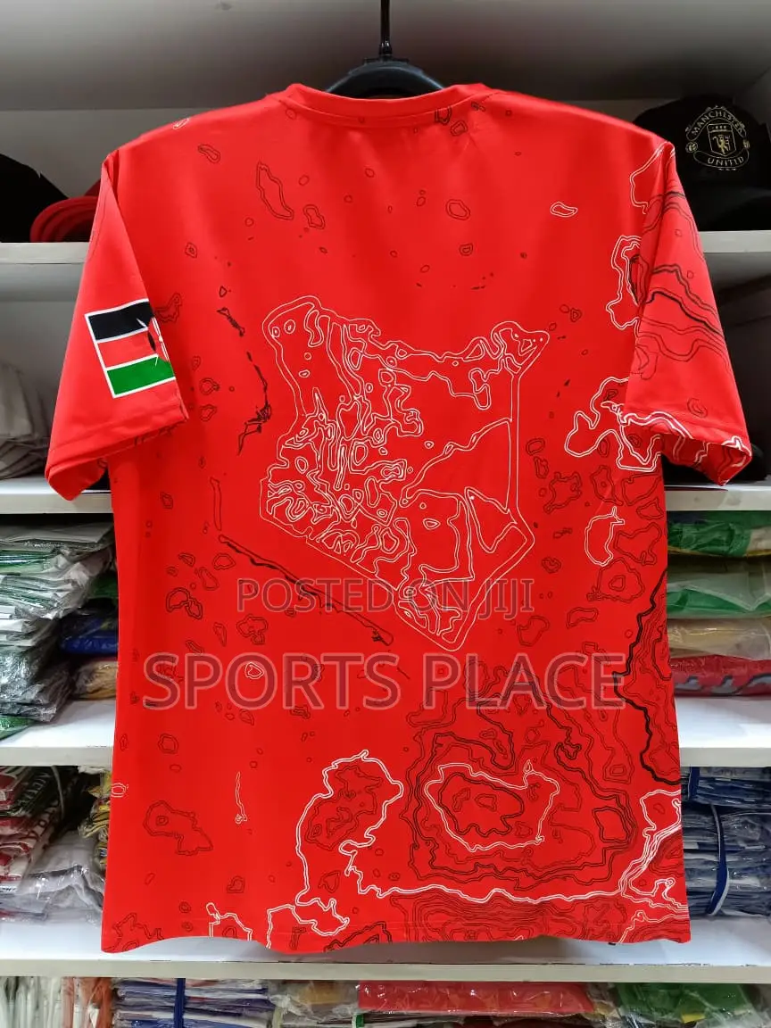 Kenya Rugby 7s Home Jersey Red 2026
