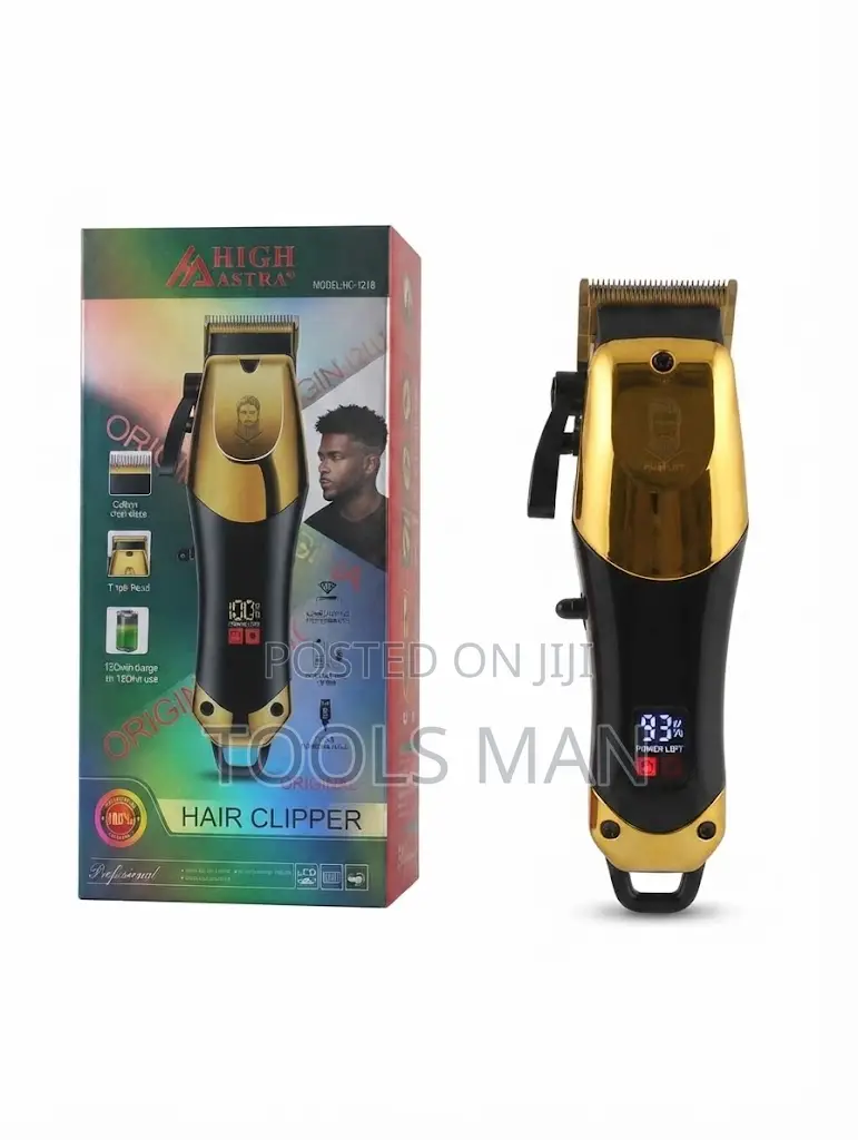 Rechargeable Cordless Hair Clipper/Shaver.High Astra HC-1218 Machine