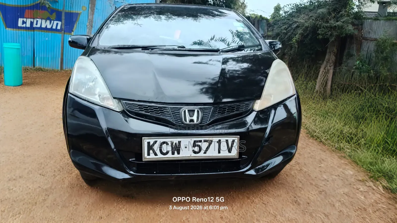 Honda Fit 2012 Black
