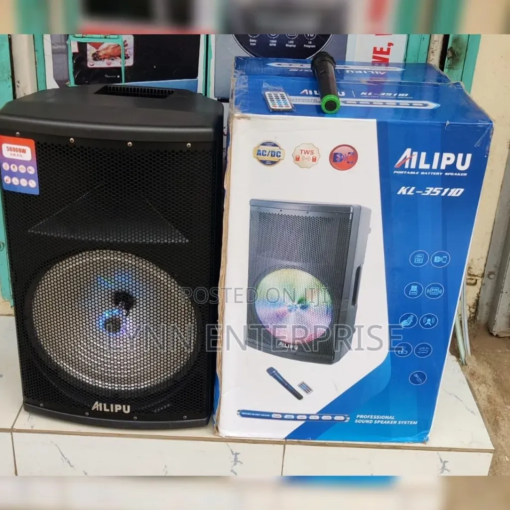 Ailipu Trolley Speaker Rechargeable 15" 3511