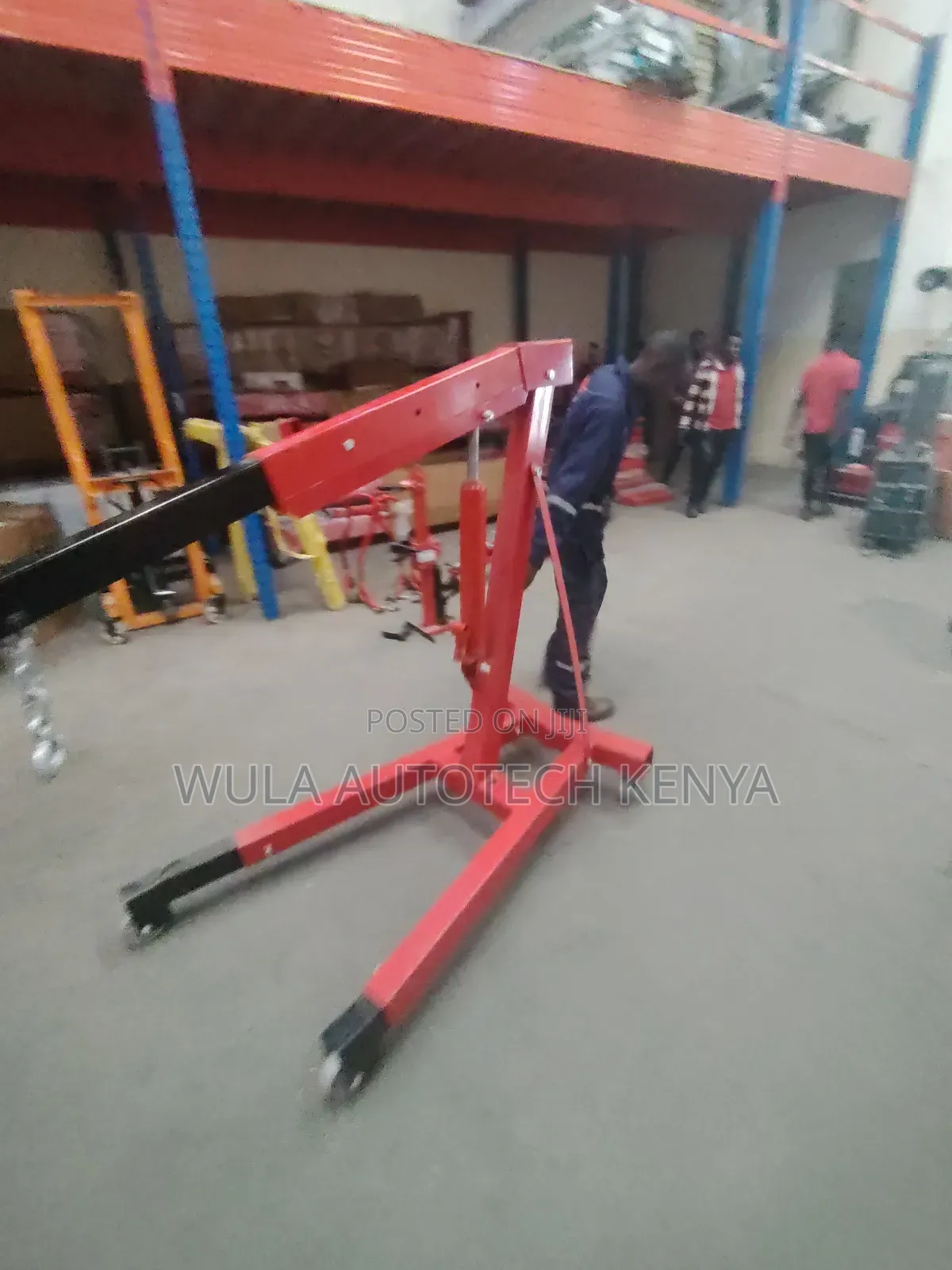 Modern Design and Latest Version Engine Crane Hoist Sunshine Italy