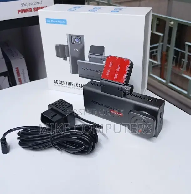 Smart 4G Dash Cam – Dual Lens HD Video & Night Vision