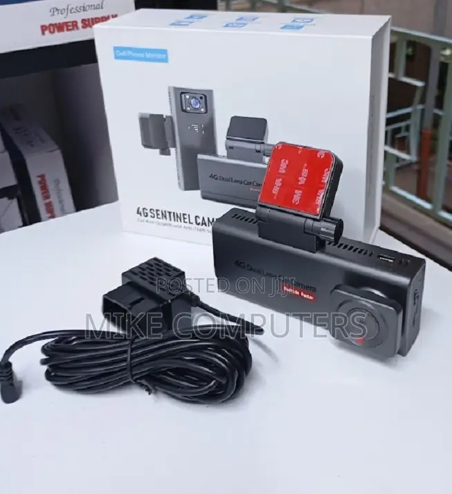 Smart 4G Dash Cam – Dual Lens HD Video & Night Vision