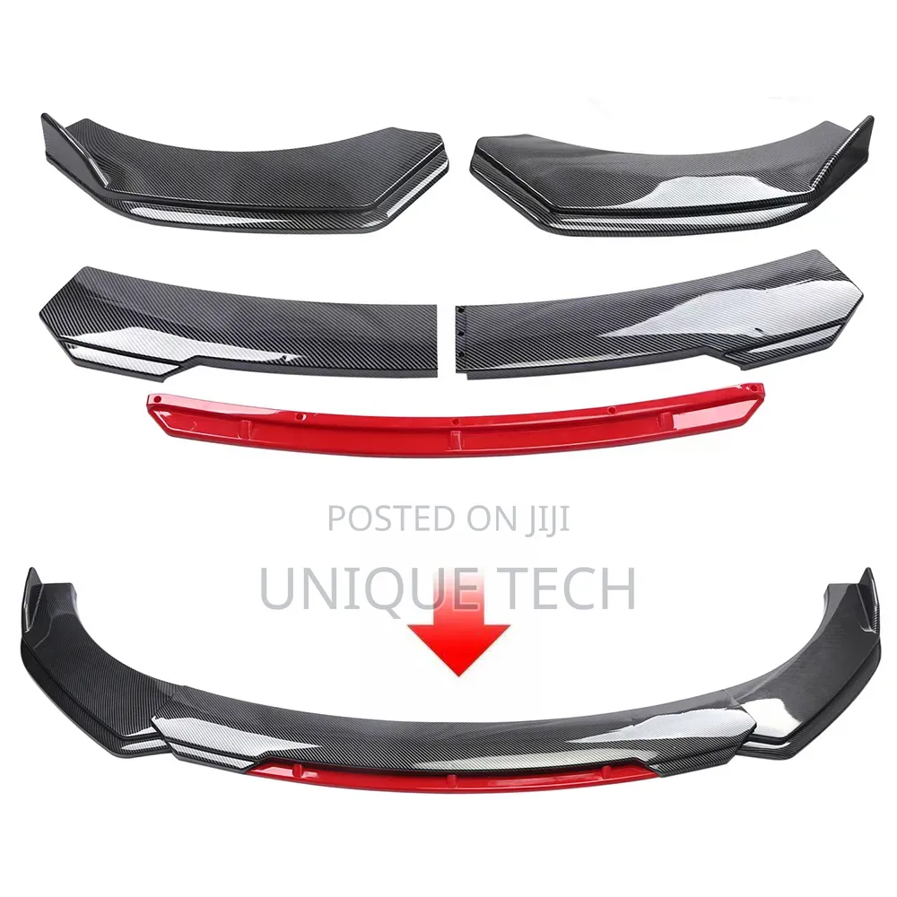 Universal Carbon Fiber Front Bumper Lip Spoiler