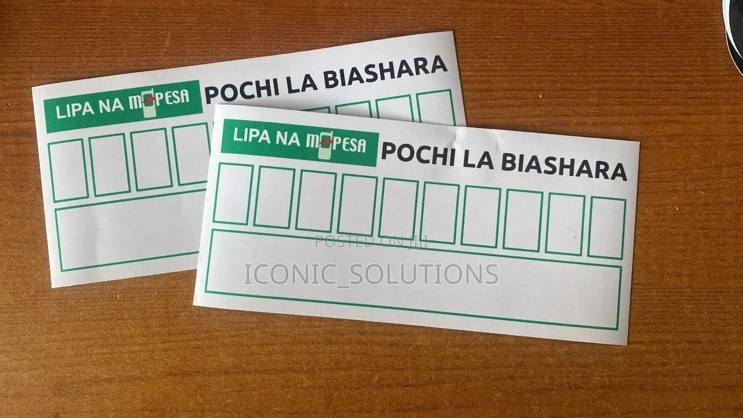 Pochi La Biashara Stickers(200 Pair)