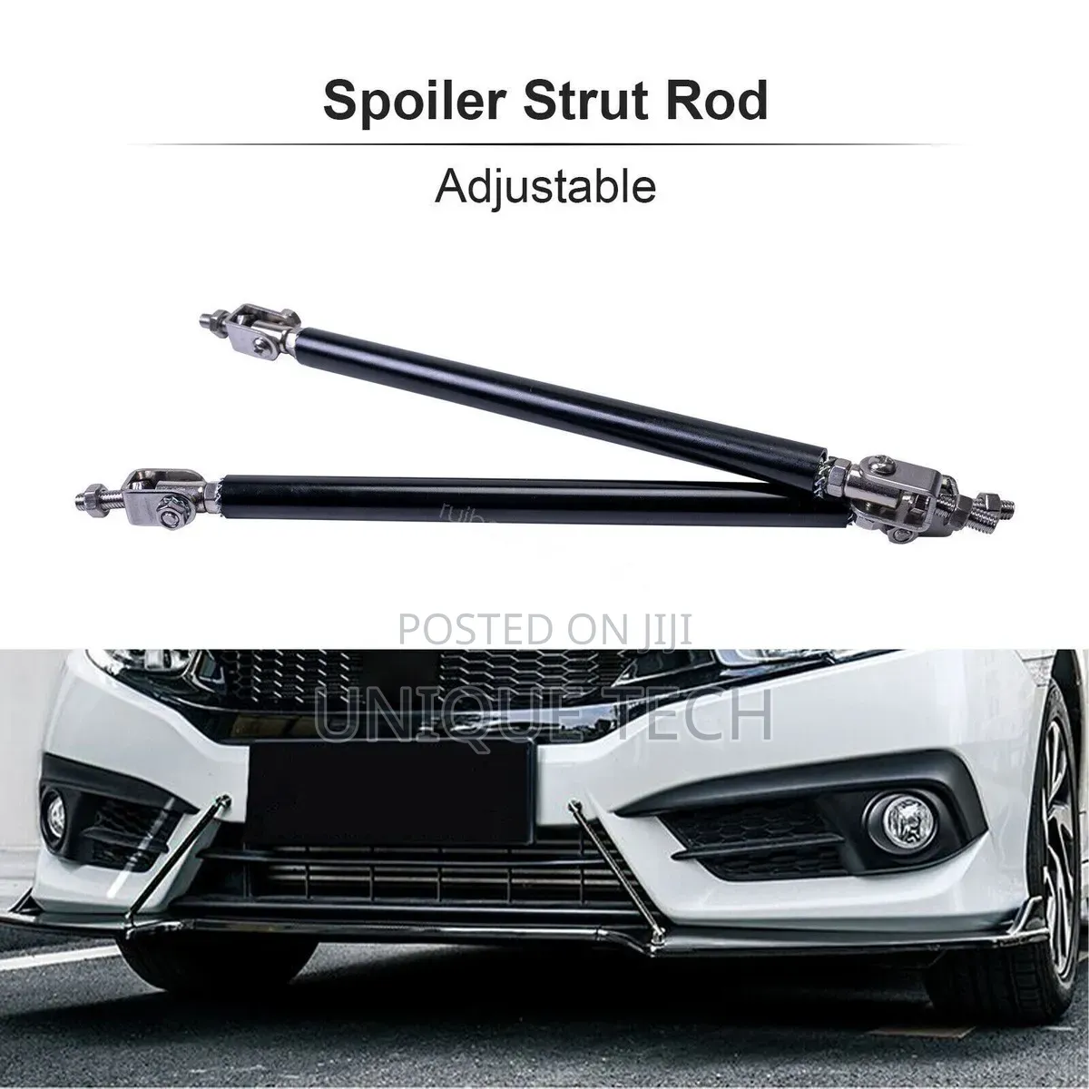 Universal Front Bumper Lip Holder Rods