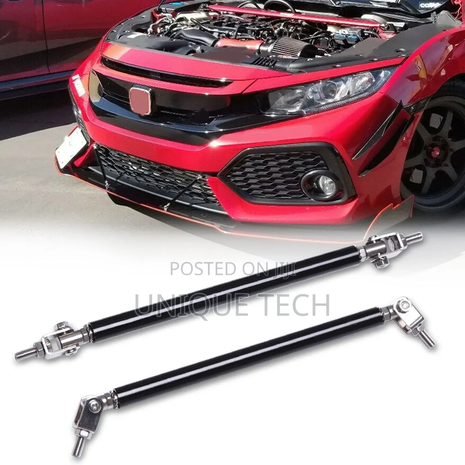 Universal Front Bumper Lip Holder Rods