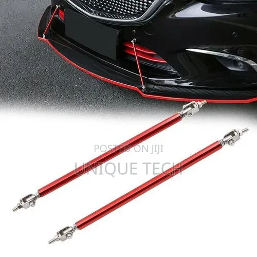 Adjustable Bumper Lip Support Rods