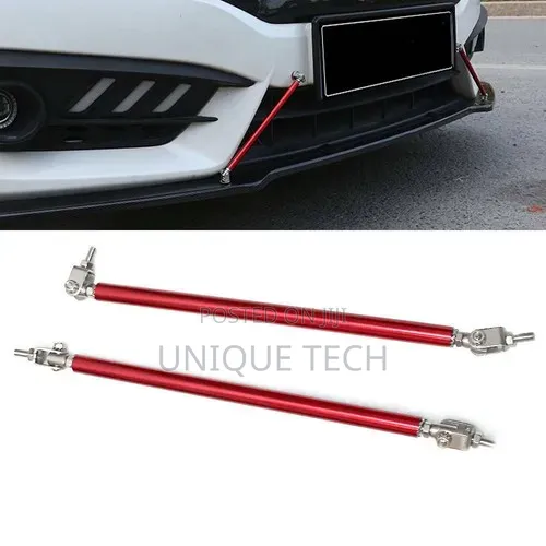 Adjustable Bumper Lip Support Rods