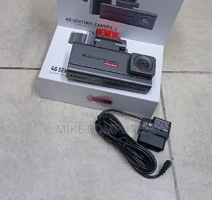 Full HD 4G Dash Cam – Dual Lens Car Camera With GPS
