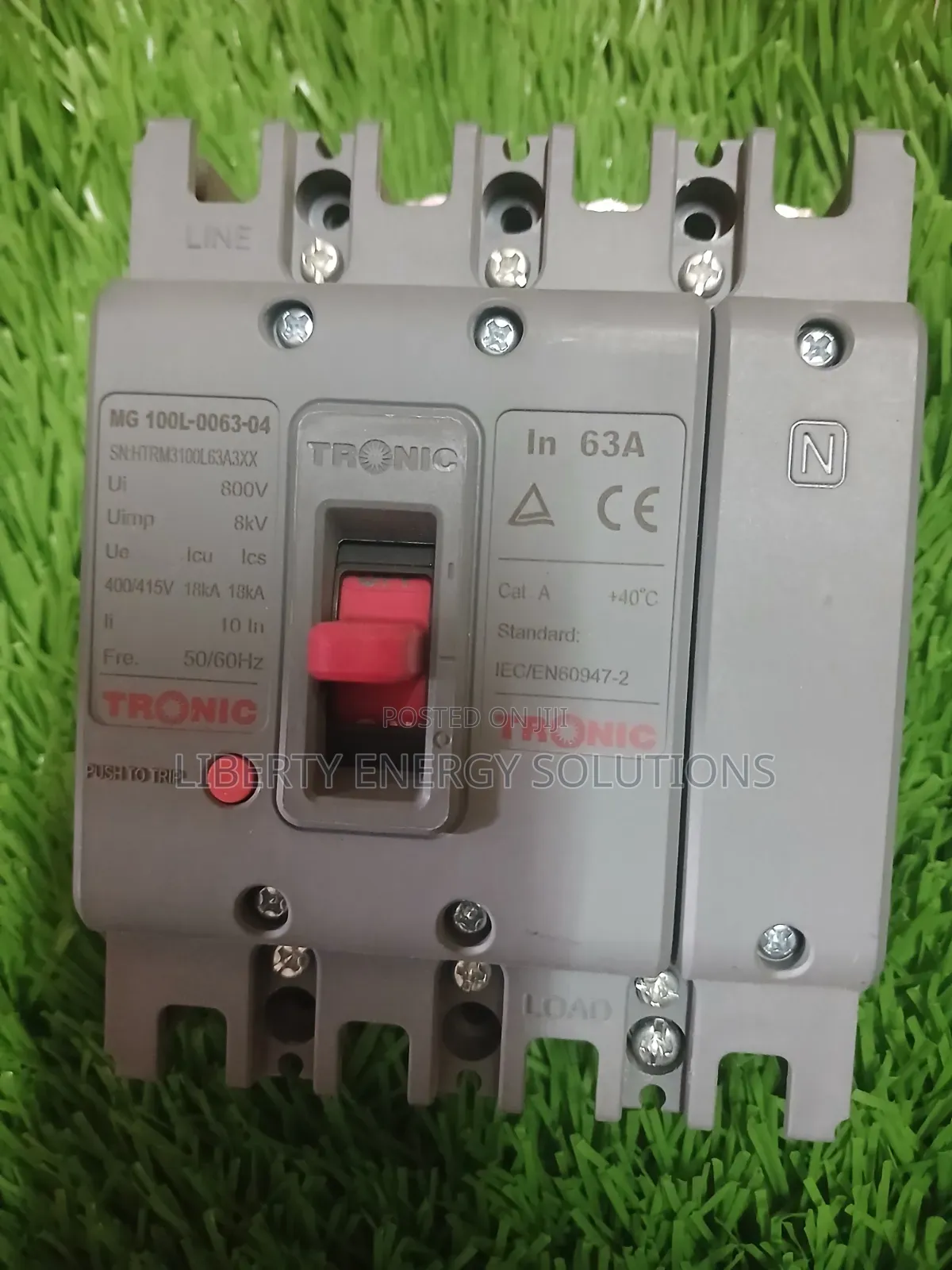 Tronic 63A 4-Pole Molded(MCCB)