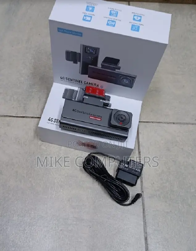 4G GPS Dash Cam – Dual Camera With Remote Live View