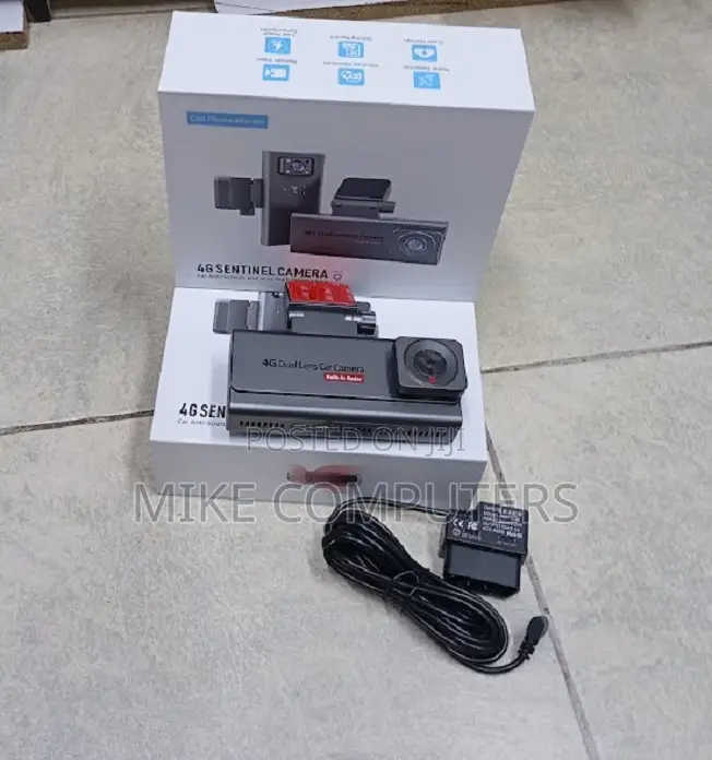 Advanced 4G Dash Cam – Dual Lens Front & Rear Video
