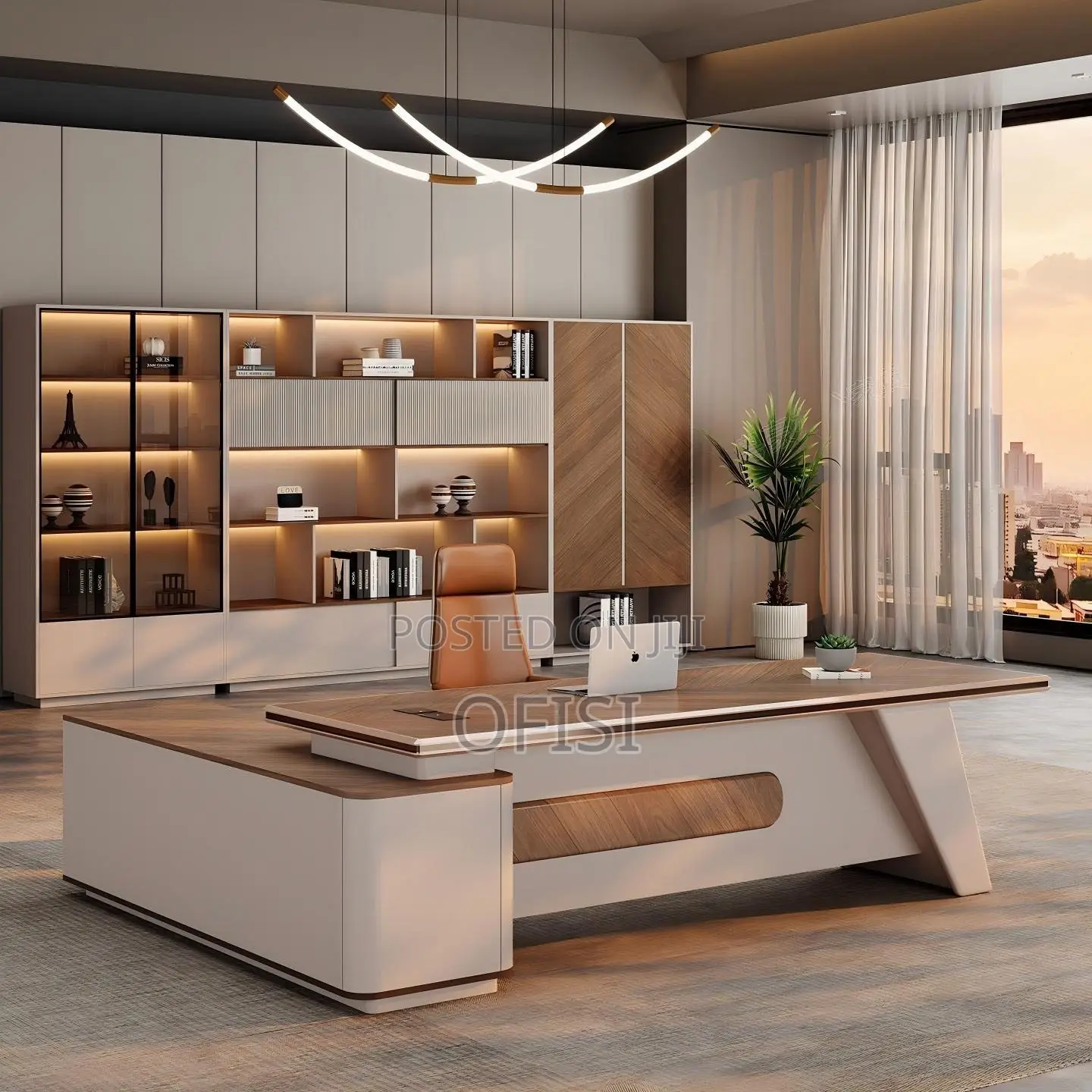 Office Desk; 1800mm CEO Executive Office Desk