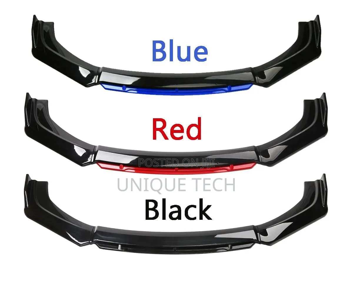 Universal Car Front Bumper Lip Spoiler, Front Splitter