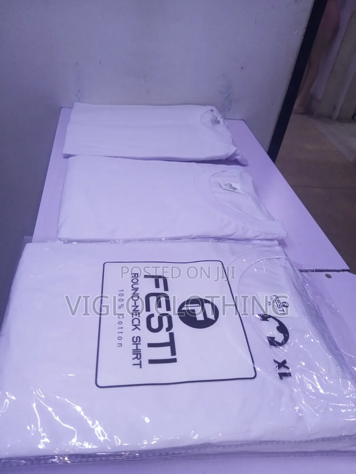 White Plain Roundnecks Adults and Kids