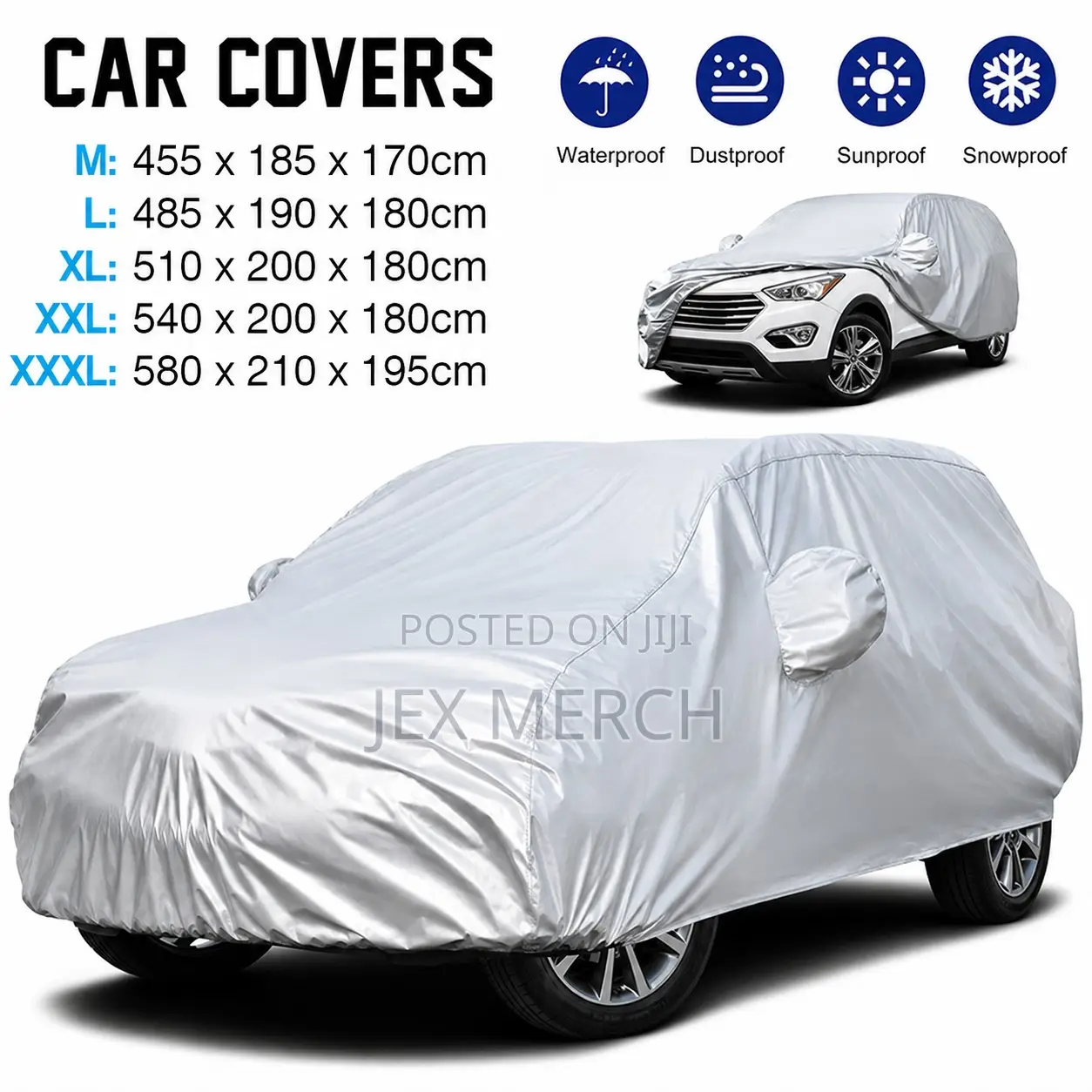 For Sale: High-Quality Universal Vehicle Car Cover