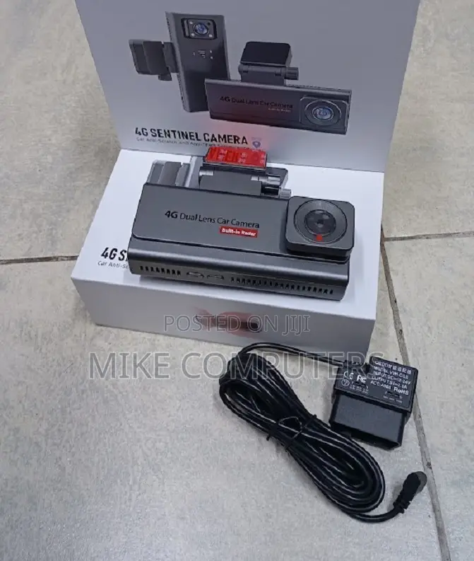 4G Smart Dual Lens Car Dash Camera – HD Video + GPS + Parking Monitor