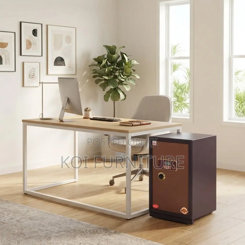 Safes; 110KGS Home Office Dual Key Lock Fireproof Safe