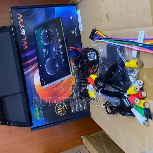 9-Inch Touchscreen AndroidCarRadio With 4GB RAM, 64GB Storage & Camera