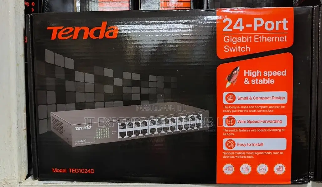 Tenda Teg1024d Unmanaged Gigabit Ethernet Switch
