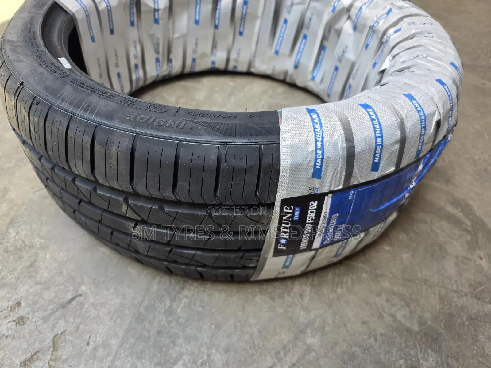 245 /40 R19 FORTUNE TIRES (Thailand)