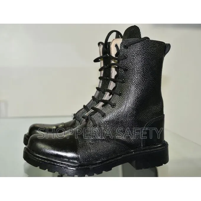 Leather Security Boots