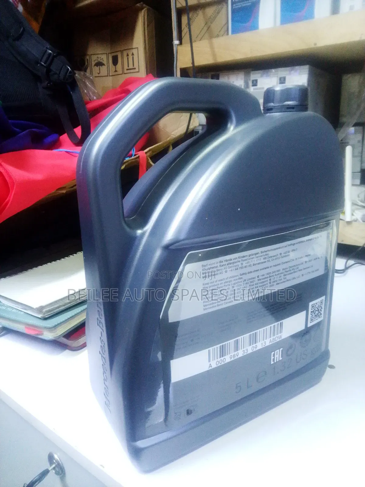 Mercedes Benz Synthetic Engine Oil 5w-30