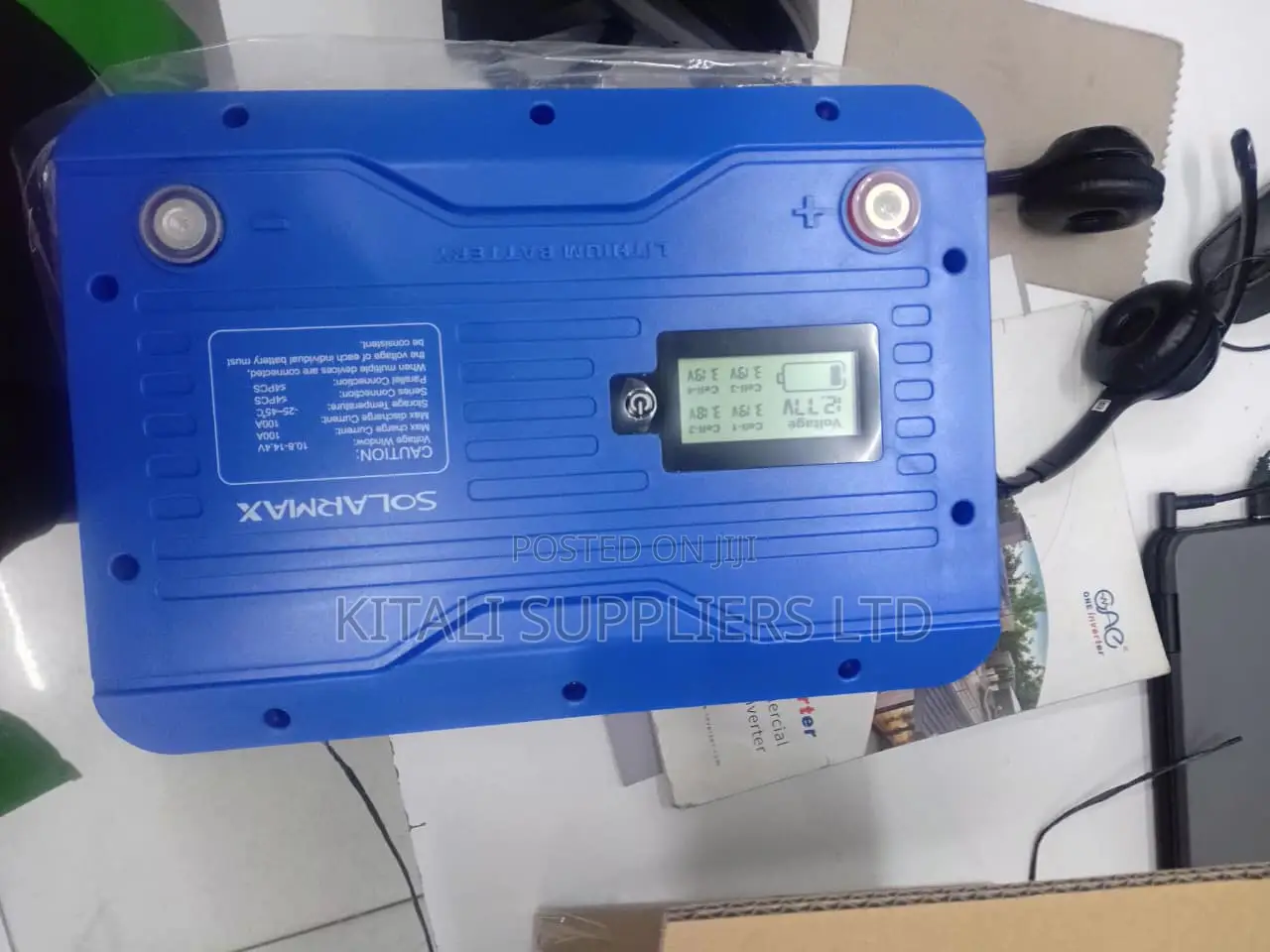 Solarmax 12.8V 100AH Lithium LiFePO4 Battery – Brand New