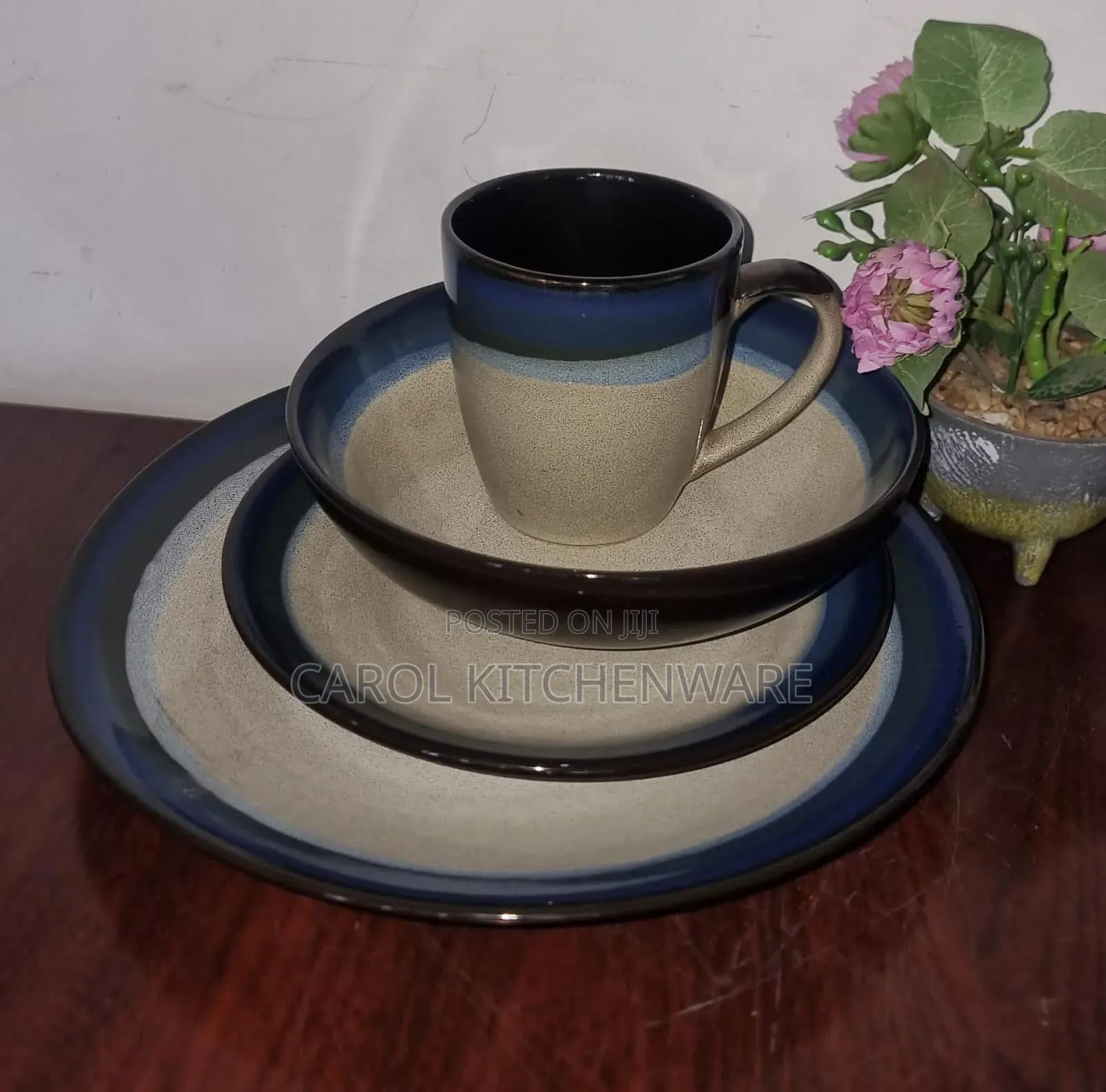 24 PC Ceramic Dinner Set