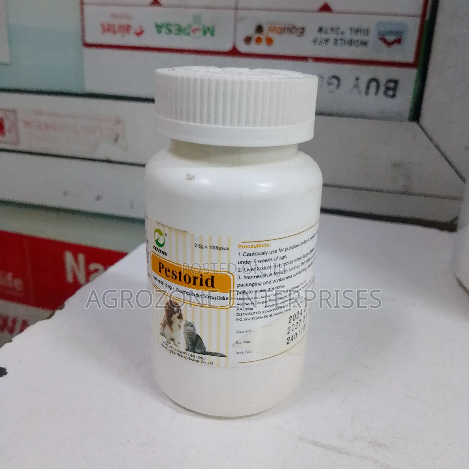 Pestorid 100 Tabs